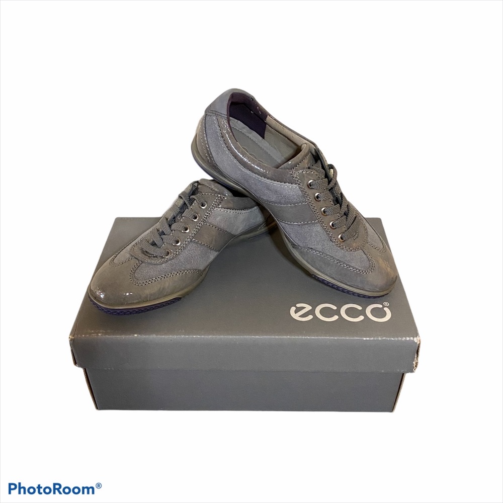 Ecco Spin Titanium/Warm Grey/Dark Shadow Sneakers